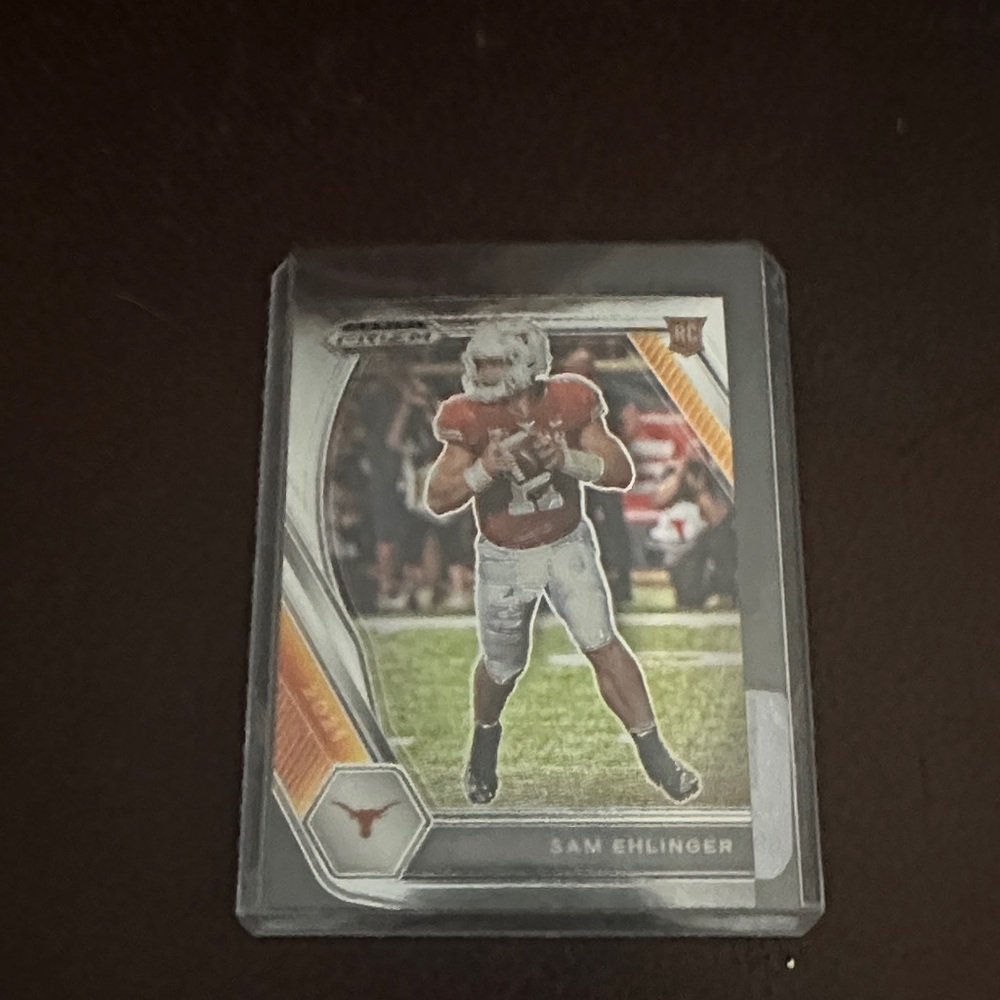 PRISM Football Card - Red and White Uniform
